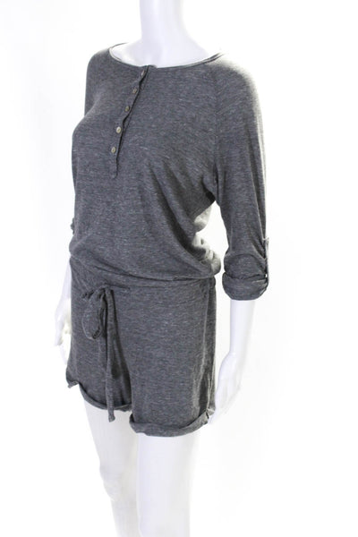 Nation LTD Exclusive For Intermix Womens Romper Gray Cotton Size Extra Small