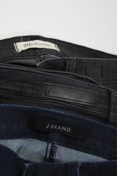 &Denim J Brand Madewell Womens Jeans Pants Black Size 25 24 Lot 3