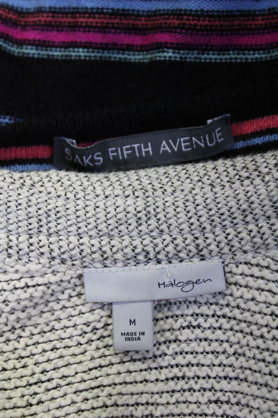 Saks Fifth Avenue Halogen Womens Tank Top Tee Shirt Jacket Medium Large Lot 2
