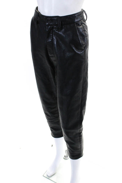 AS by DF Womens Jordan Recycled Leather Trousers Size 0 15743685