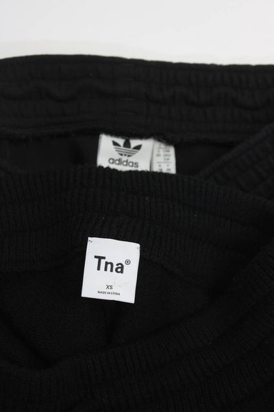 TNA Adidas Womens Sweatpants Black Size Extra Small Extra Extra Small Lot 2