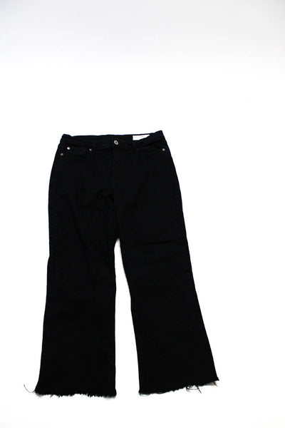 Just Black Pistola Womens Cotton Buttoned Straight Pants Brown Size EUR30 Lot 2