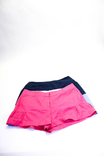 J Crew Adidas Womens Skort Short Shorts Blue Pink Size Small 2 Lot 2