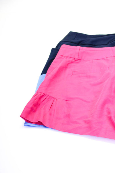 J Crew Adidas Womens Skort Short Shorts Blue Pink Size Small 2 Lot 2