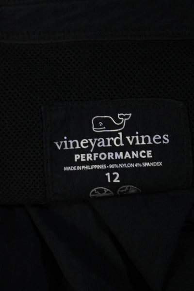 Vineyard Vines Womens Tank Dress Romper Blue Black Size Large 12 Lot 2