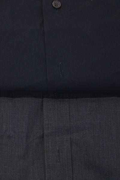 Armani Collezioni Rag & Bone Mens Long Sleeve Dress Shirt Size 16.5 Medium Lot 2