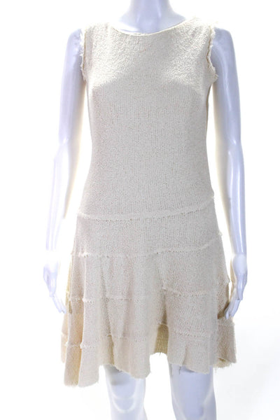 Zara Woman Womens A Line Dresses Off White Size Extra Small Small Lot 2