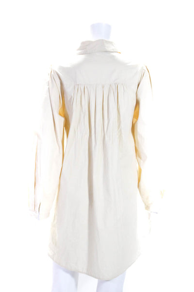 Zara Womens Mini Shirt Dress Knit Midi Sheath Dress Size XS Small Lot 2