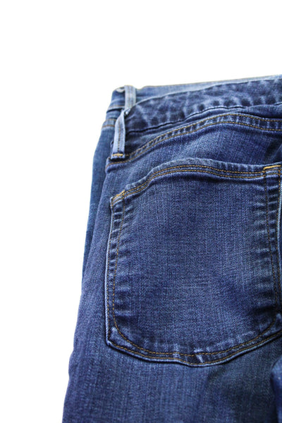 Frame Denim Good American Womens High Rise Skinny Jeans Blue Denim Size 28 Lot 2