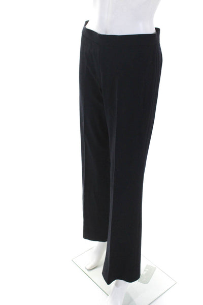 Ralph Lauren Black Label Womens Black High Rise Pleated Dress Pants Size 4