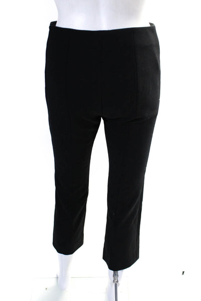 Elizabeth and James Womens Creased Straight Leg Dress Pants Black Size 2