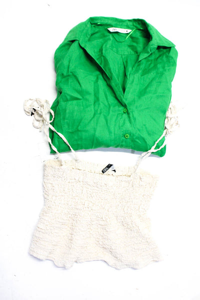 Zara Womens Sweater Shirts Multi Colored Size Small Extra Small Medium Lot 4