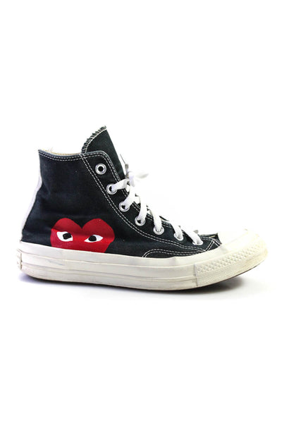 Converse x Play Comme des Garcons Womens Chuck Taylor Sneakers Blue Size 8