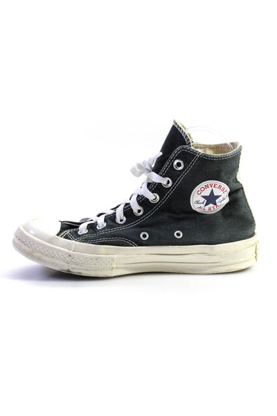 Converse x Play Comme des Garcons Womens Chuck Taylor Sneakers Blue Size 8