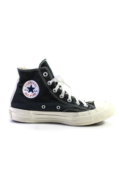 Converse x Play Comme des Garcons Womens Chuck Taylor Sneakers Blue Size 8