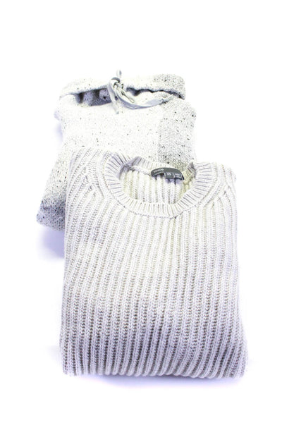 Vince Splendid Womens Long Sleeves Sweaters Gray Size Extra Small Small Lot 2
