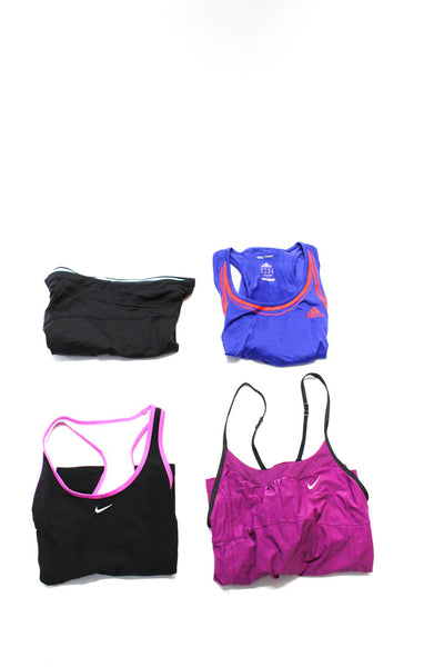 Nike Adidas Ellesse Womens Racerback Activewear Tank Top Black Size M Lot 4