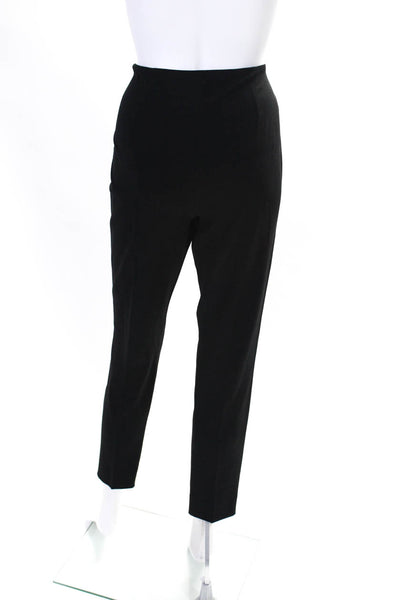 Ralph Lauren Collection Womens High Waist Slim Leg Ankle Pants Black Size 8