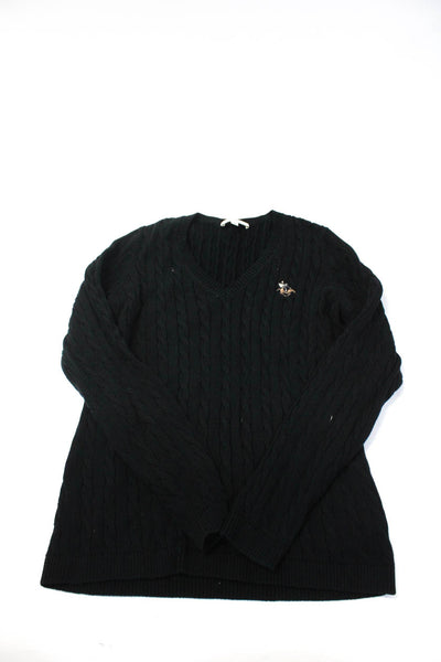 Fairway & Greene J Crew Womens Sweaters Cardigan Black Size S M Lot 2