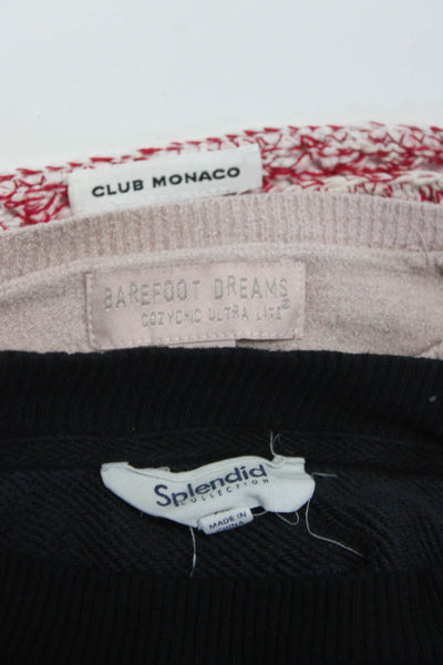 Club Monaco Barefoot Dreams Womens Sweaters Size Extra Small Small Lot 3