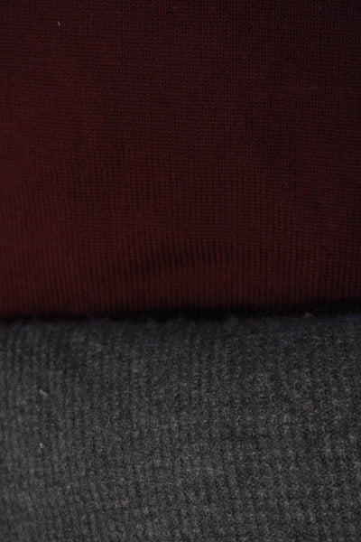 Wilfred Madewell Womens Turtleneck Sweater Pullover Red Olive Green Size S Lot 2