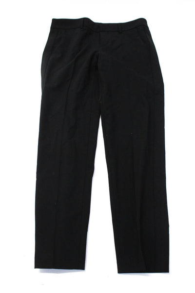 Vince Womens Skinny Leg Dress Pants Navy Blue Black Wool Size 2 Lot 2