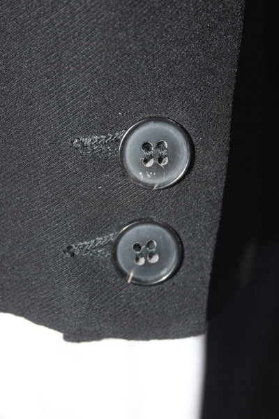 Bailey 44 Womens Two Button Classic Lapel Blazer Jacket Black Size Medium