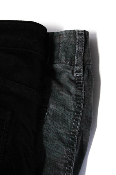 Sundry L'Agence Womens Cotton Camo Print Mid-Rise Pants Gray Size 26 Lot 2