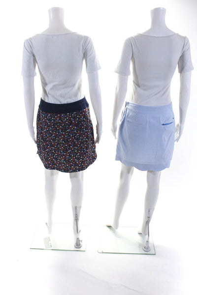 Vineyard Vines Foray Golf Womens Striped Floral Print Skorts Size 6 Medium Lot 2