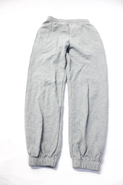 NIA Womens High Rise Sweatpants Gray Pink Cotton Size Extra Small Lot 2