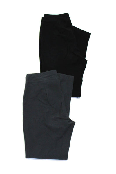 Eileen Fisher Womens Pull On Pants Gray Black Size Petite Petite Lot 2