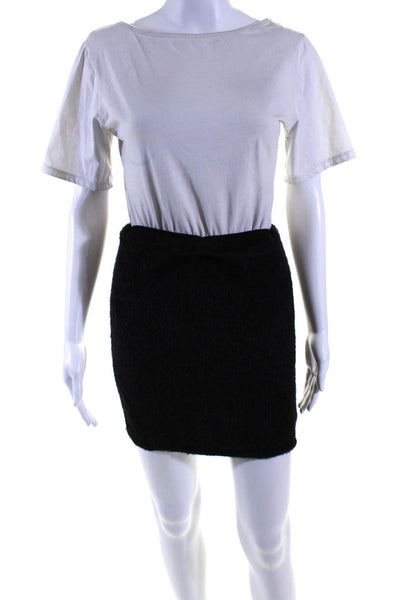 Lovers + Friends Women's Elastic Waist A-Line Mini Dress Black Size XS