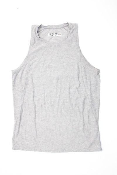 Outdoor Voices Hanro Womens Scoop Neck Pullover Tank Top Gray Size XS S Lot 3