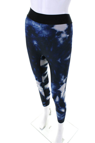 Ultracor Womens Blue Tie Dye Pull On Pants Leggings Size XS