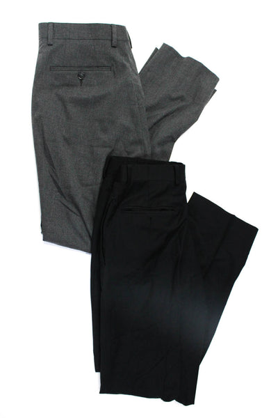 Calvin Klein Brooks Brothers Mens Pants Gray Black Size 32x34 30X30 Lot 2