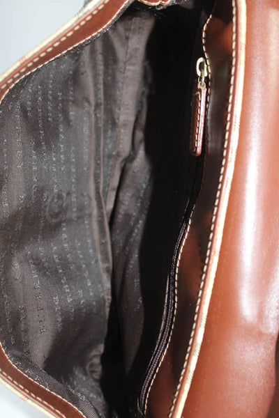 Burberry London Womens Nova Check  Flap Over Shoulder Bag Small Beige Handbag