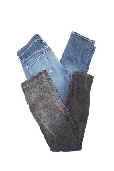 Citizens of Humanity Current/Elliott Womens Straight Leg Pants Blue 27 Lot 2