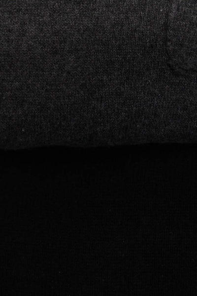 Banana Republic Nordstrom Mens V Neck Sweaters Black Gray Size Large Lot 2