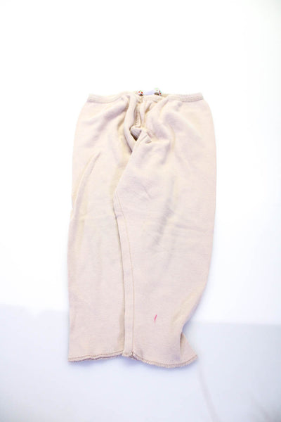 Bonpoint Fleurisse Girls Leggings Dress Pink Beige White Size 12M 0-6M Lot 4