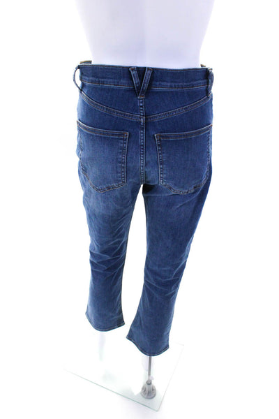 Veronica Beard Womens Blue Medium Wash High Rise Bootcut Leg Jeans Size 28