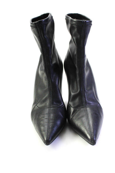 Giuseppe Zanotti Design Womens Pointed Toe Ankle Boots Black Size 38 8