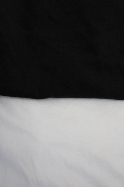 Goldie Womens Cotton Crew Neck Short Sleeve T-Shirt Top Black Size M Lot 2