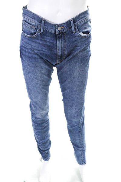 Joes Mens Cotton Medium Wash 5 Pocket Slim Tapered jeans Blue Size 33