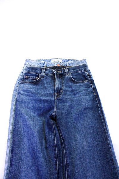DL1961 Womens High Waist Five Pockets Medium Wash Straight Leg Pant Size 24 Lot