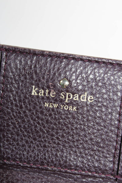 Kate Spade Womens Pebble Grain Leather Two Way Strap Shoulder Bag Red Handbag