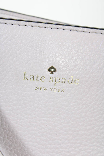 Kate Spade Womens Pebble Grain Leather Two Way Strap Tote Bag Cream Handbag