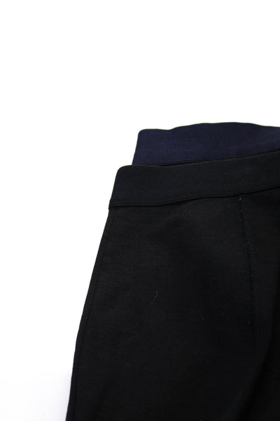 J Crew Womens Back Zipped Elastic Slip-On Skinny Leg Pants Navy Size 6R Lot 2