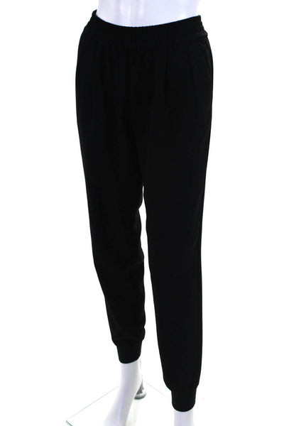 Joie Women's Elastic Waist Pockets Tapered Leg Jogger Pant Black Size XS