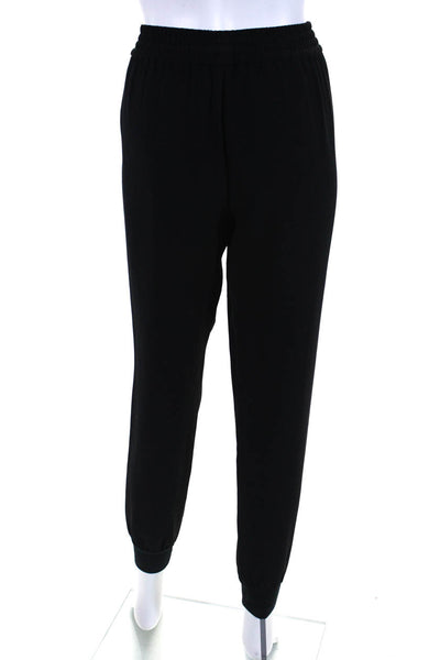 Joie Women's Elastic Waist Pockets Tapered Leg Jogger Pant Black Size XS