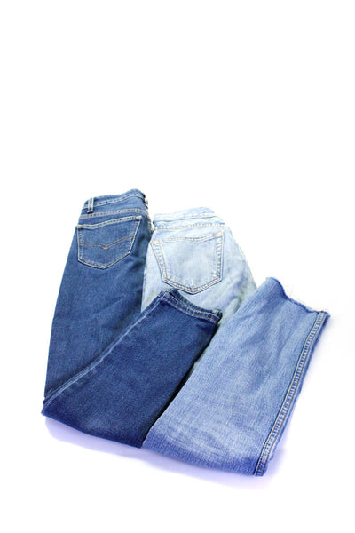 Grlfrnd Levis Womens Straight Leg Jeans Pants Blue Size 24 23 Lot 2